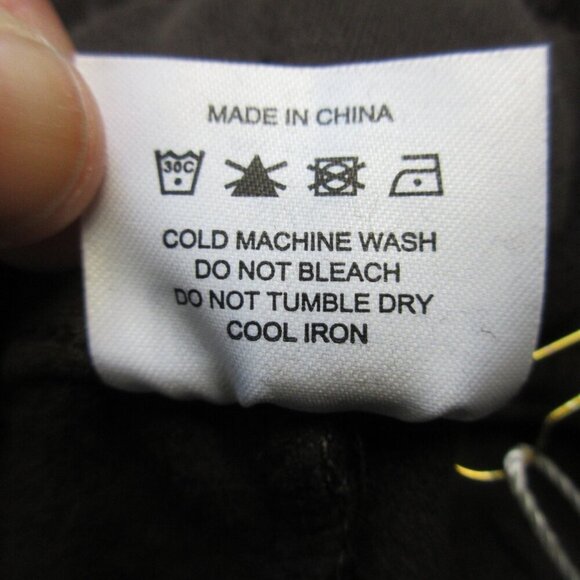 Buffbunny Boyfriend Cloud Jogger Women's Sweatpants S Brown Fleece Lounge 530 - Picture 4 of 13